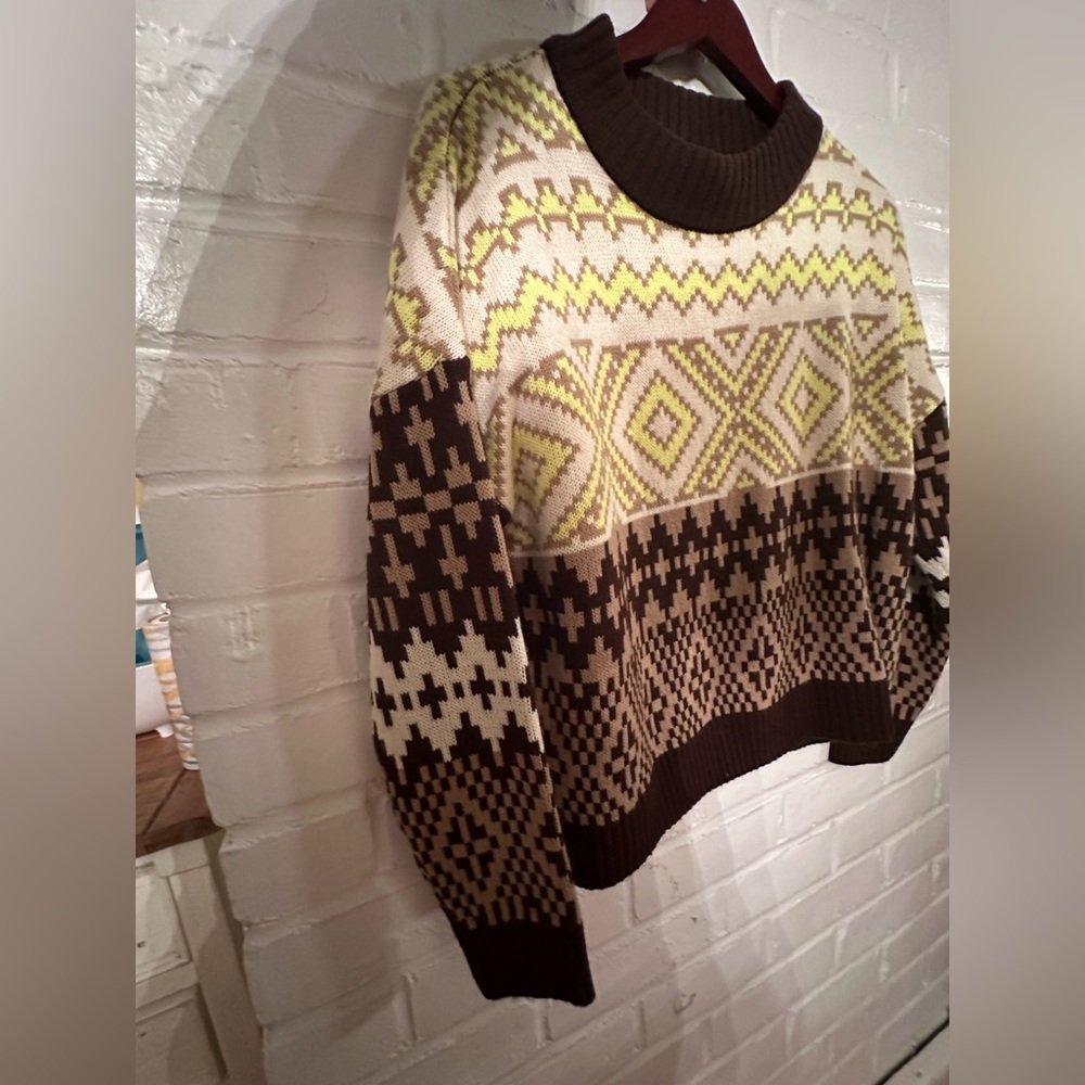 Central Park west sweater. Perfectly hits at waist